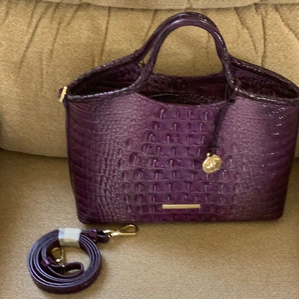 Brahmin Small Elaine Ultraviolet